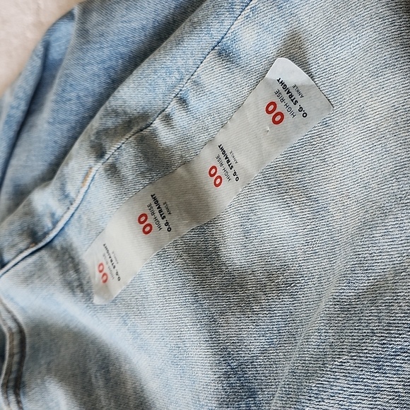 Old Navy Extra stretch high rise o.g. straight ankle size 00 blue jeans - Picture 2 of 9